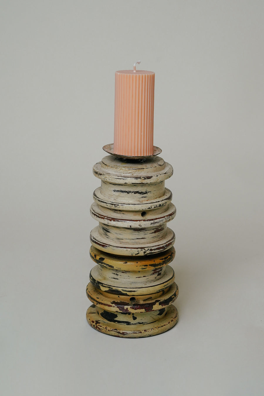 L'ÎLE BLEUE - Bougeoir en Acacia