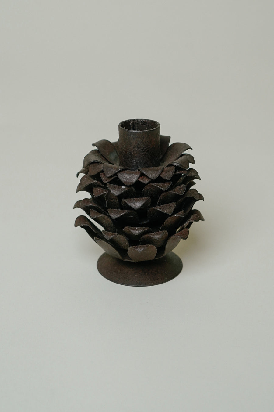 THE BLUE ISLAND - Pine Cone Candle Holder S