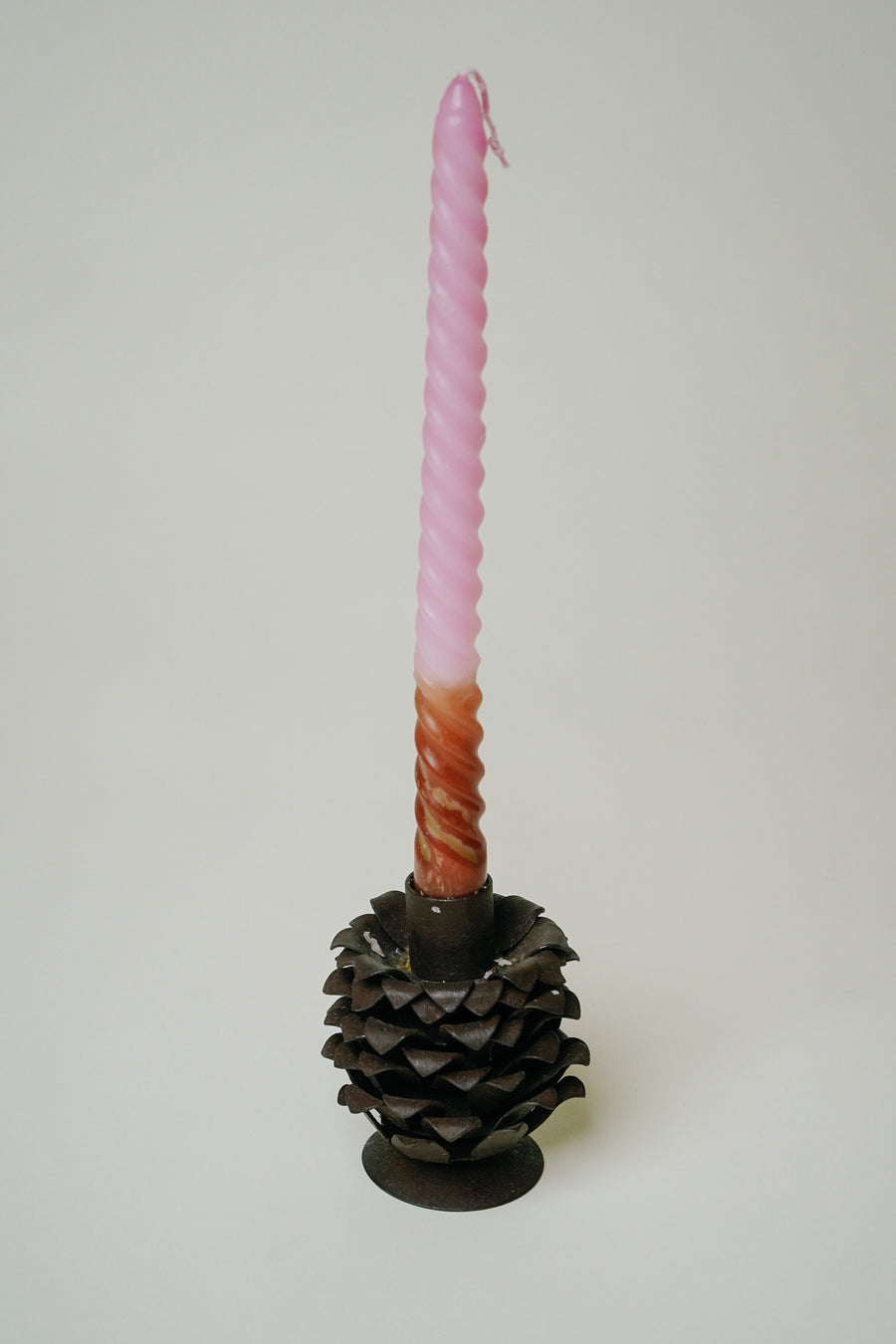 THE BLUE ISLAND - Pine Cone Candle Holder S