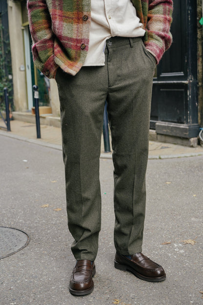 LES DEUX - Como Reg Wool Suit Pants