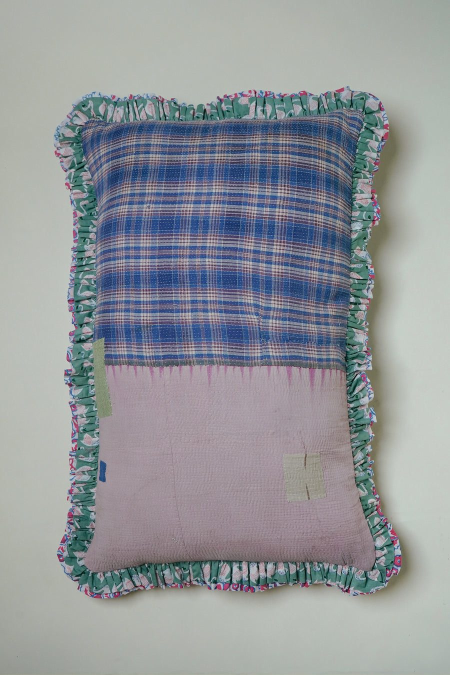 THE BLUE ISLAND - Kantha Cushion Cover 2