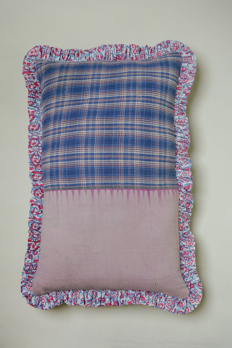 THE BLUE ISLAND - Kantha Cushion Cover 2