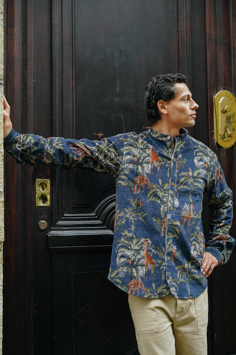 THE BLUE ISLAND COLLECTION - Jasbir Corduroy Shirt