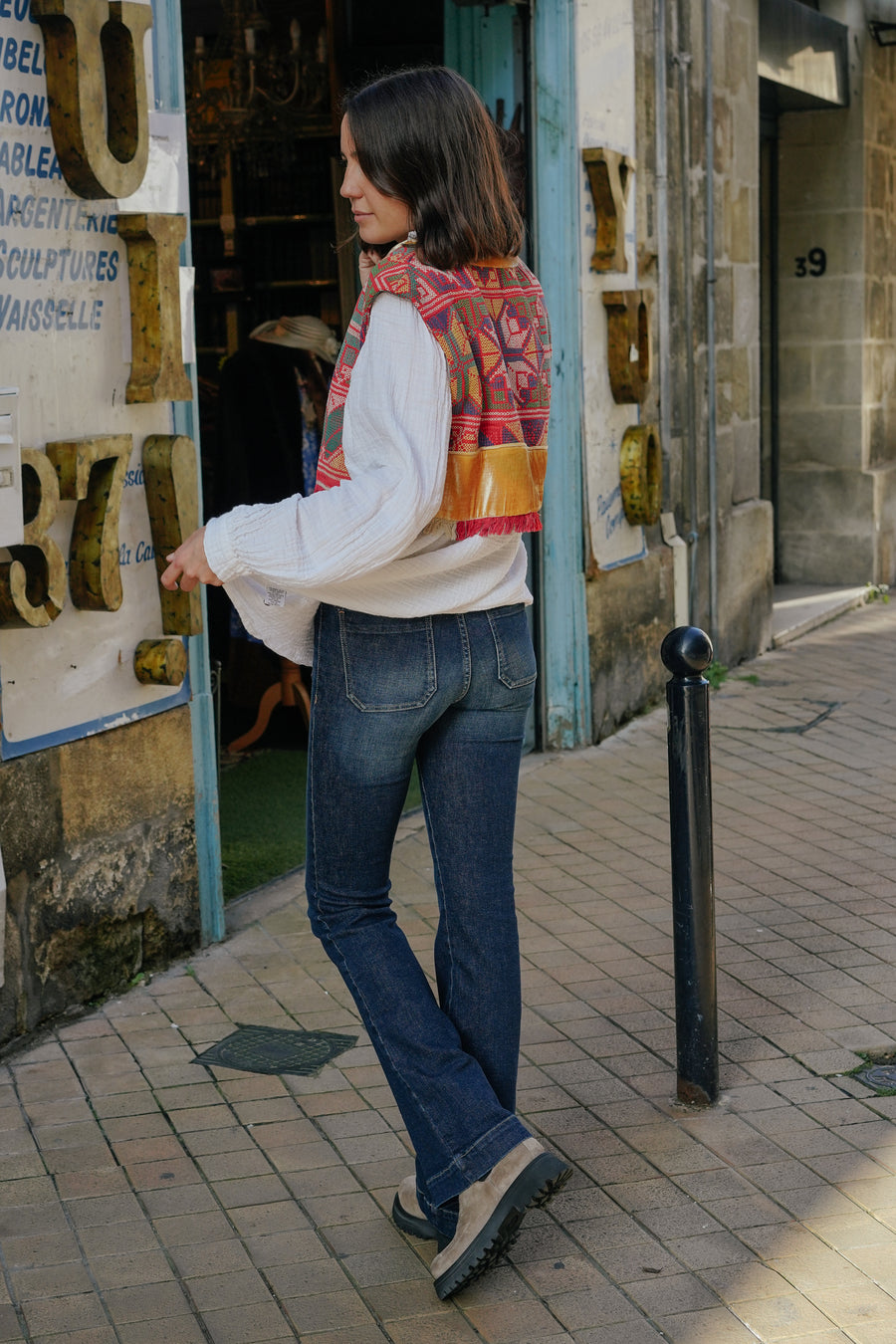 ACQUAVERDE - Charlotte Dark Wash Jeans