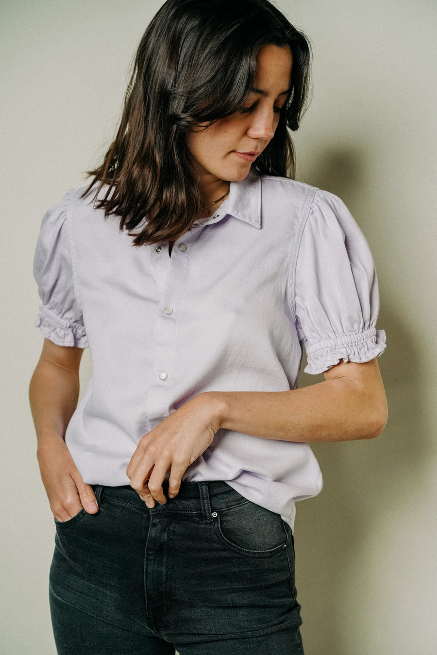 ACQUAVERDE - Blouse Janet Lavender