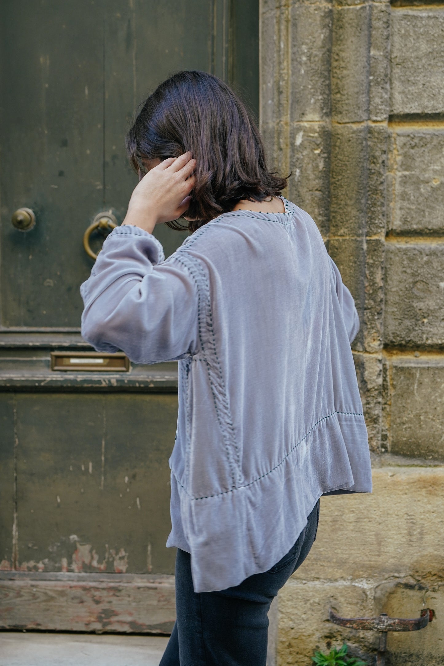 L'ÎLE BLEUE - Blouse Frieda Light Blue