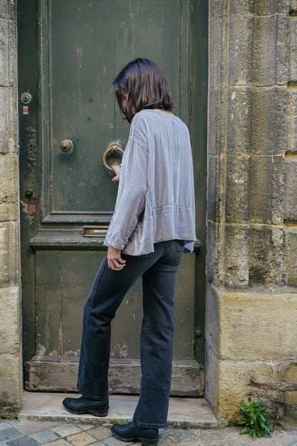 L'ÎLE BLEUE - Blouse Frieda Light Blue