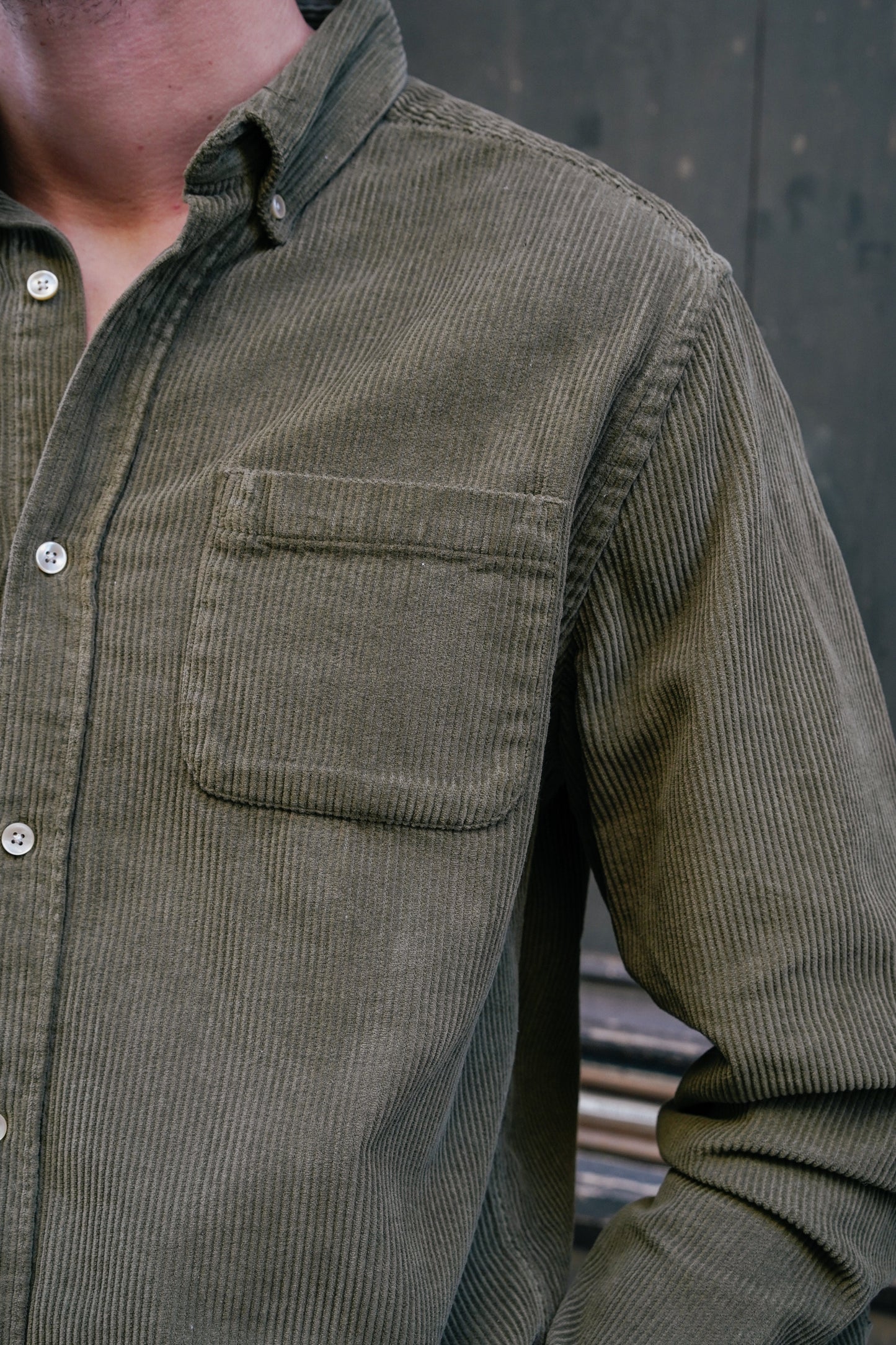 PORTUGUESE FLANNEL - Lobo Shirt Olive