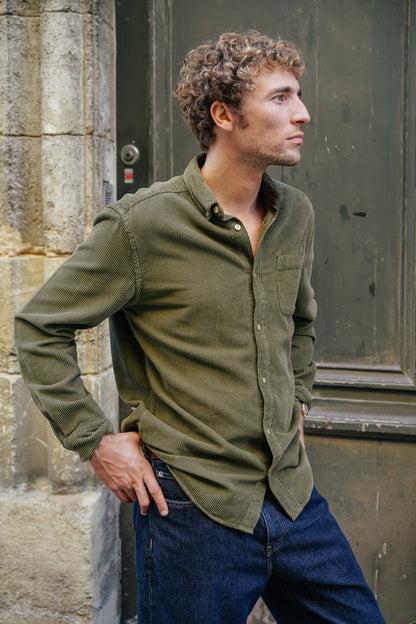 PORTUGUESE FLANNEL - Lobo Shirt Olive