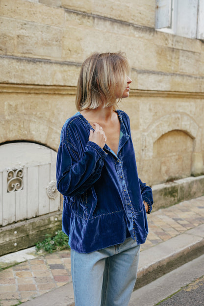 L'ÎLE BLEUE - Blouse Frieda Blue