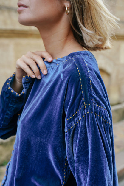 L'ÎLE BLEUE - Blouse Frieda Blue