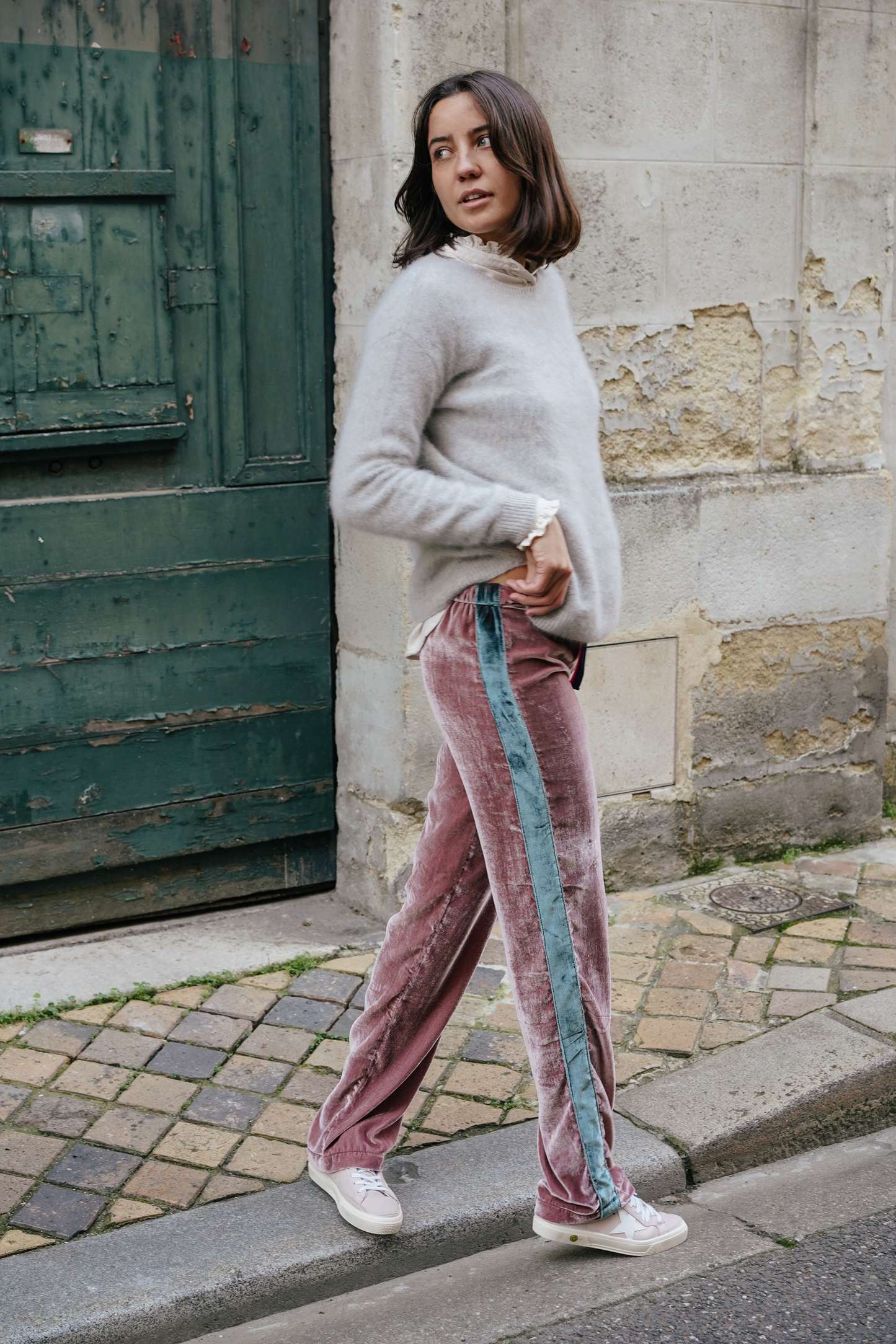 L'ÎLE BLEUE - Pantalon Sayani Light Pink