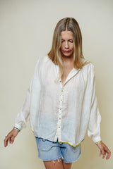 L'ÎLE BLEUE - Lily Silk Blouse