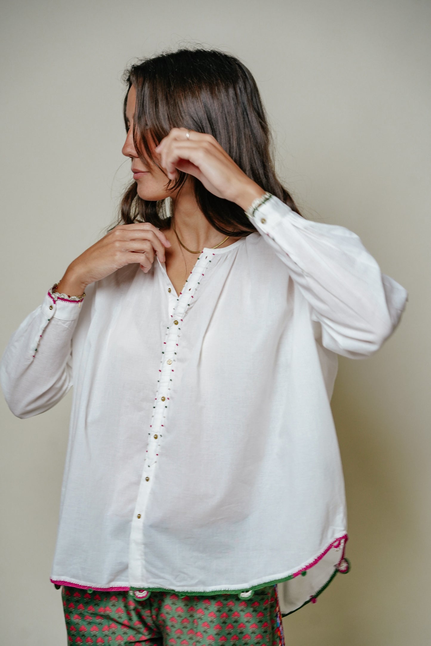 L'ÎLE BLEUE - Blouse Lily