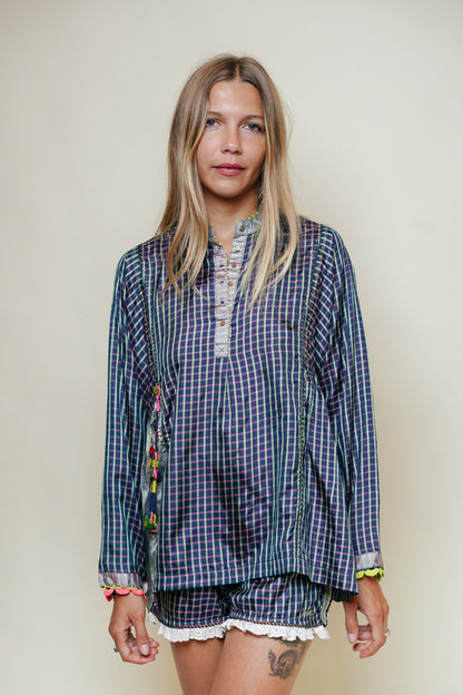 L'ÎLE BLEUE - Blouse Anoushka Navy