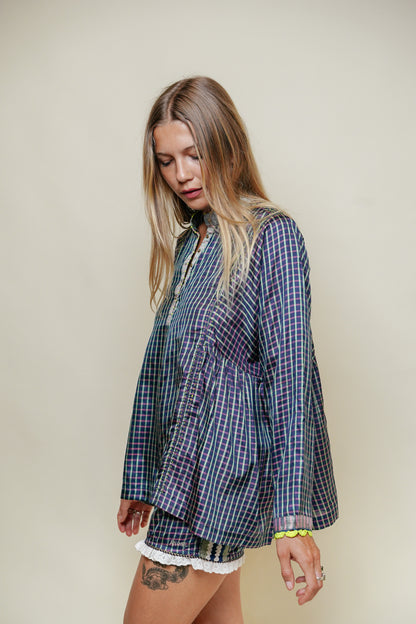 L'ÎLE BLEUE - Blouse Anoushka Navy