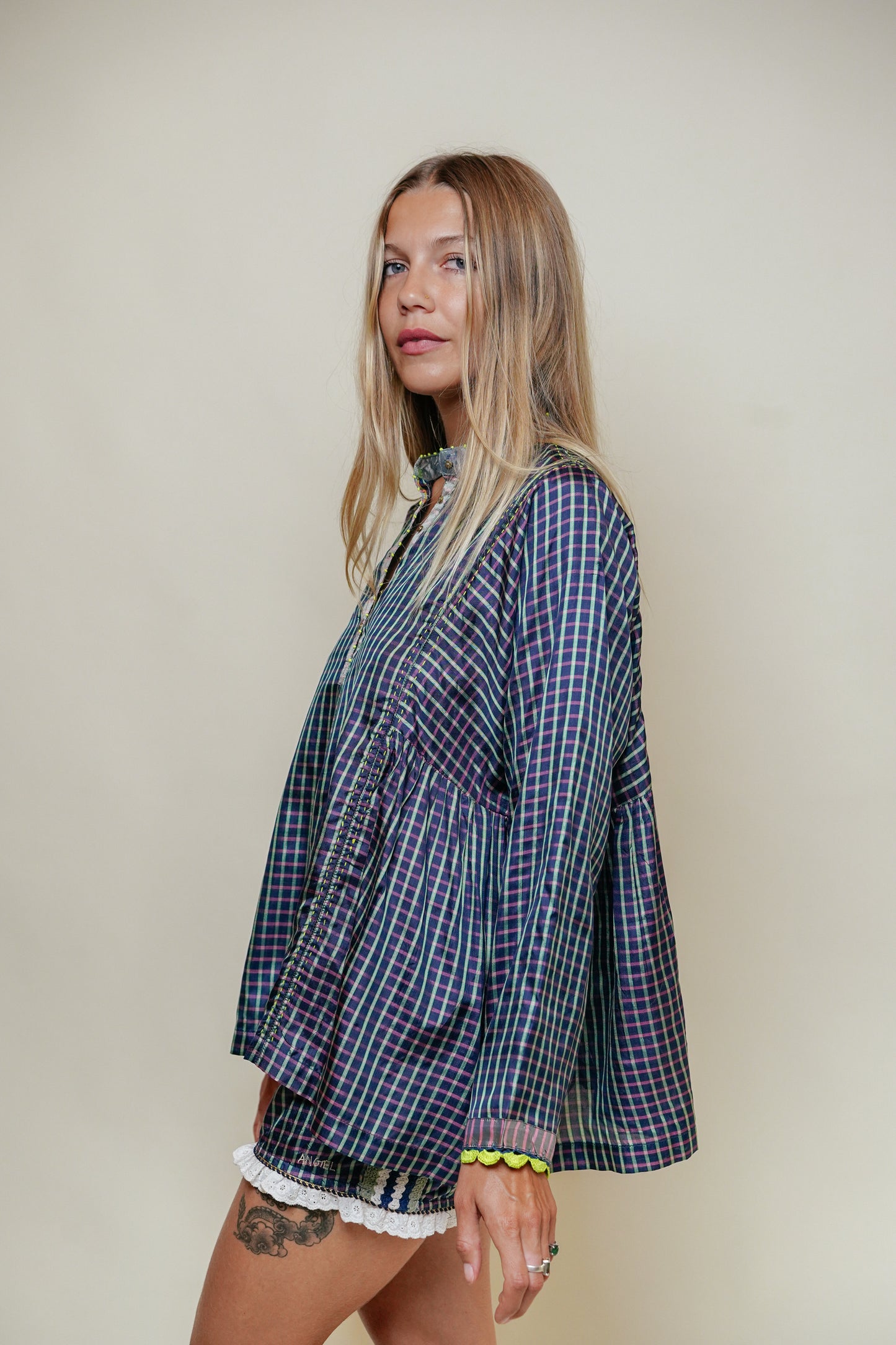 L'ÎLE BLEUE - Blouse Anoushka Navy