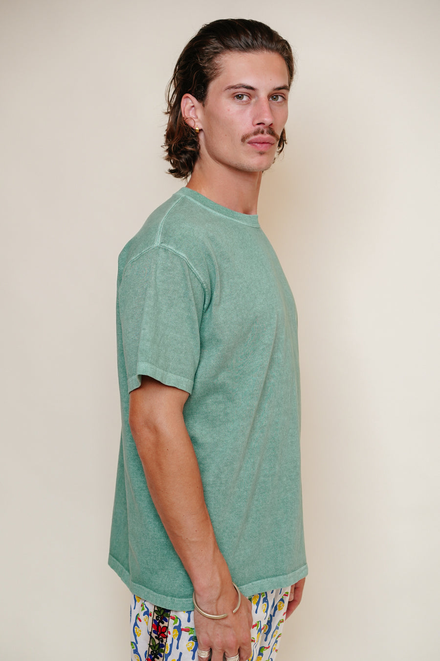 GOOD ON - SS Crew P-Smokey Green