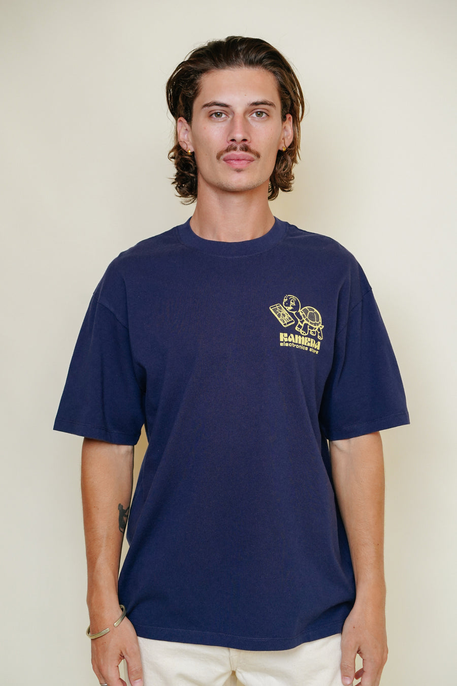 EDWIN - Kamera Navy T-shirt