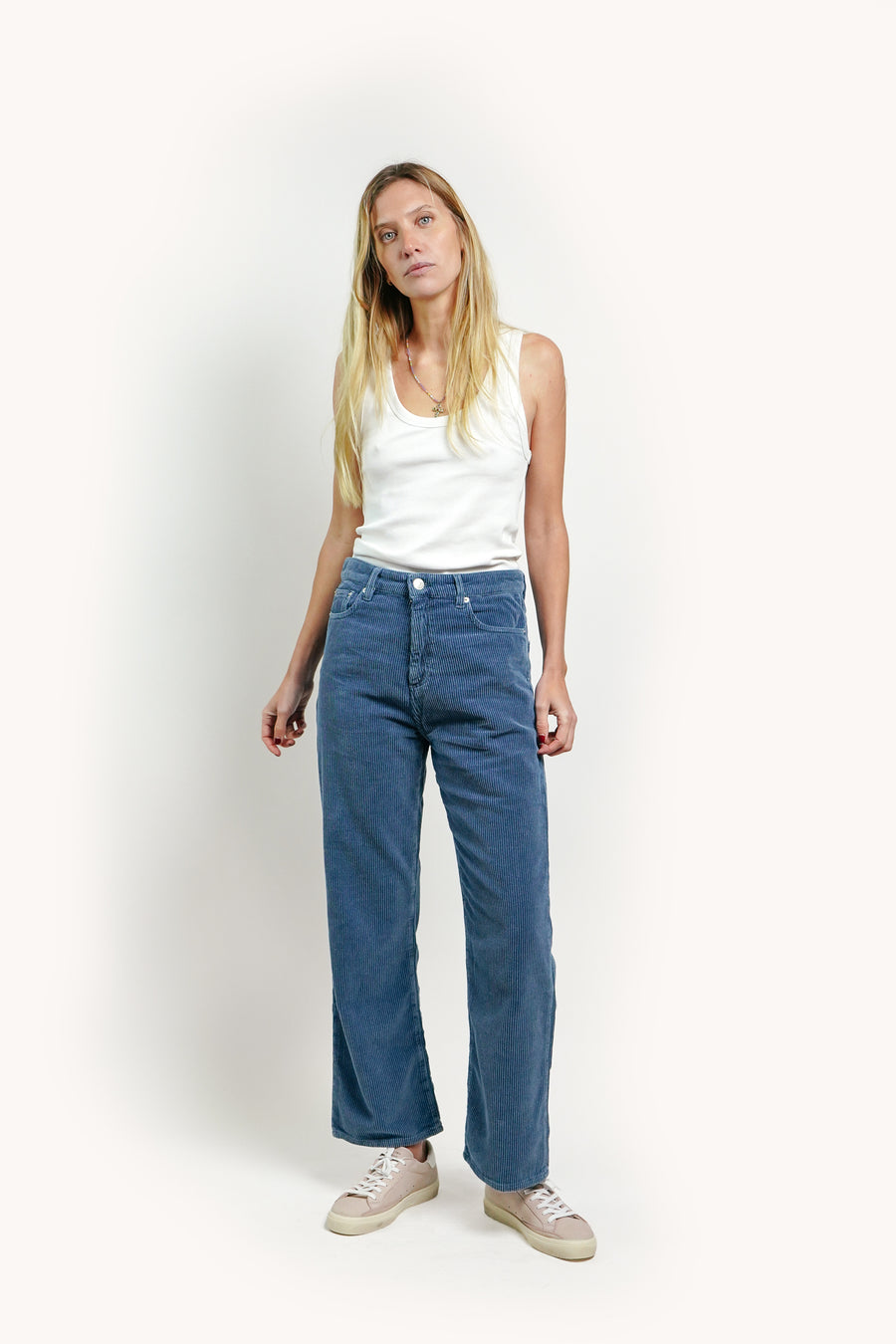 ACQUAVERDE - PANTALON ANOUCK CÔTELÉ