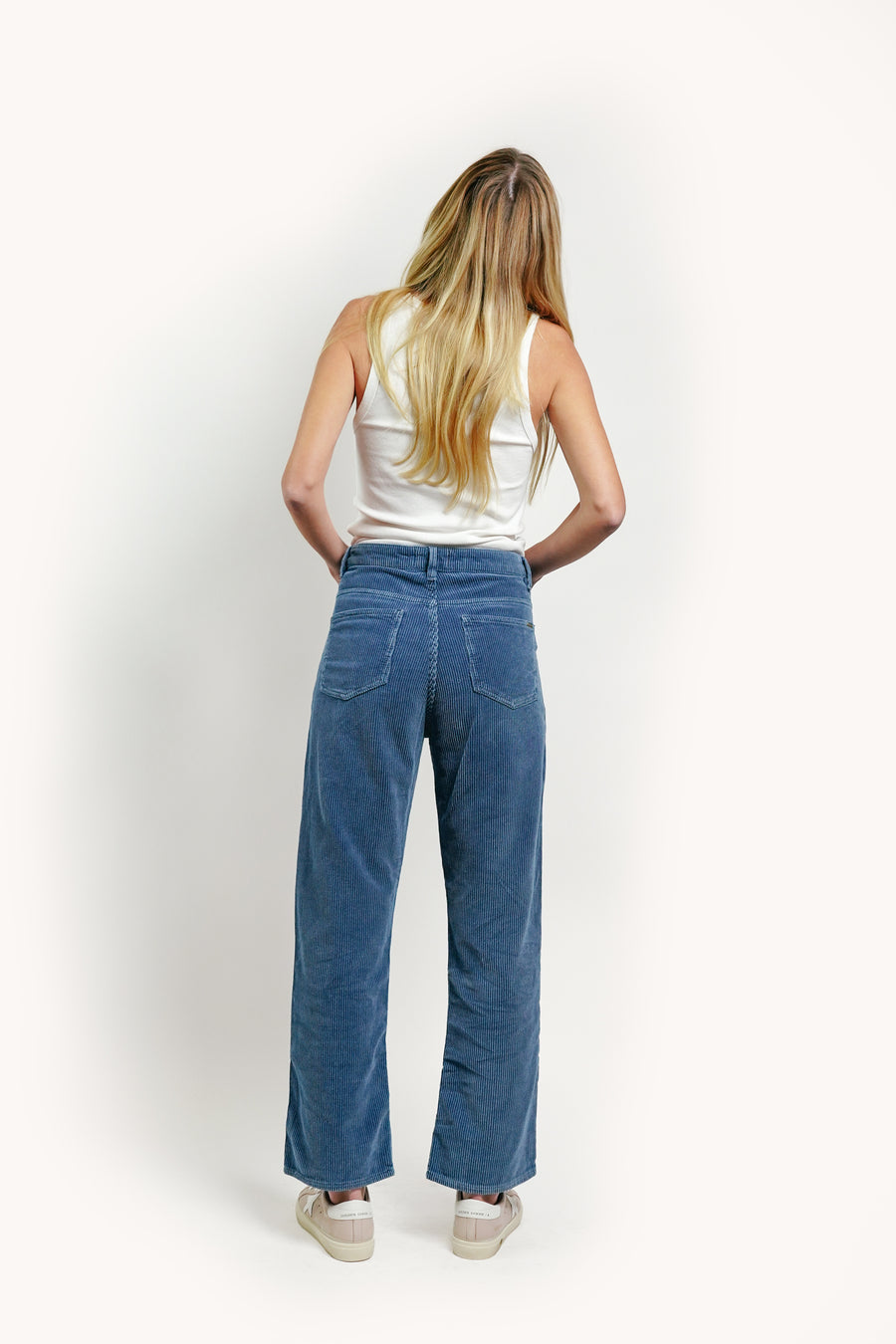 ACQUAVERDE - PANTALON ANOUCK CÔTELÉ