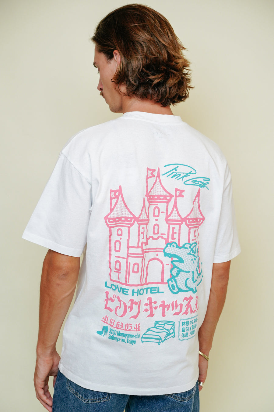 EDWIN - Pink Castle T-shirt