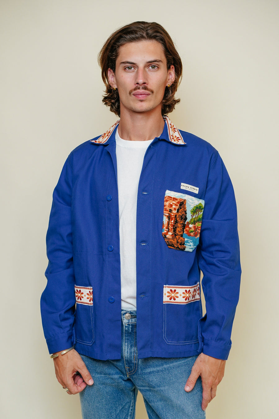 KALIKA - Blue Work Jacket