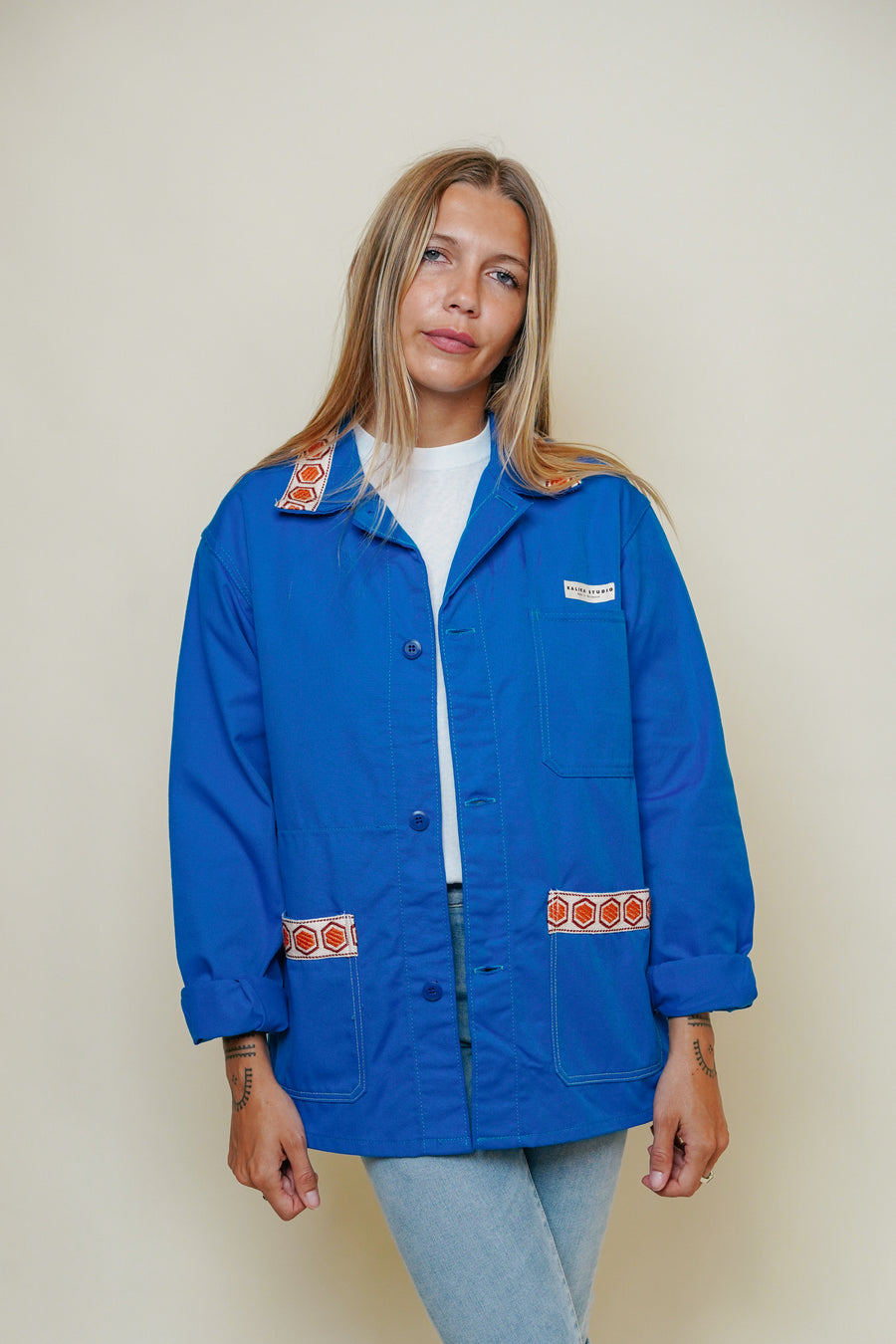 KALIKA - Blue Work Jacket