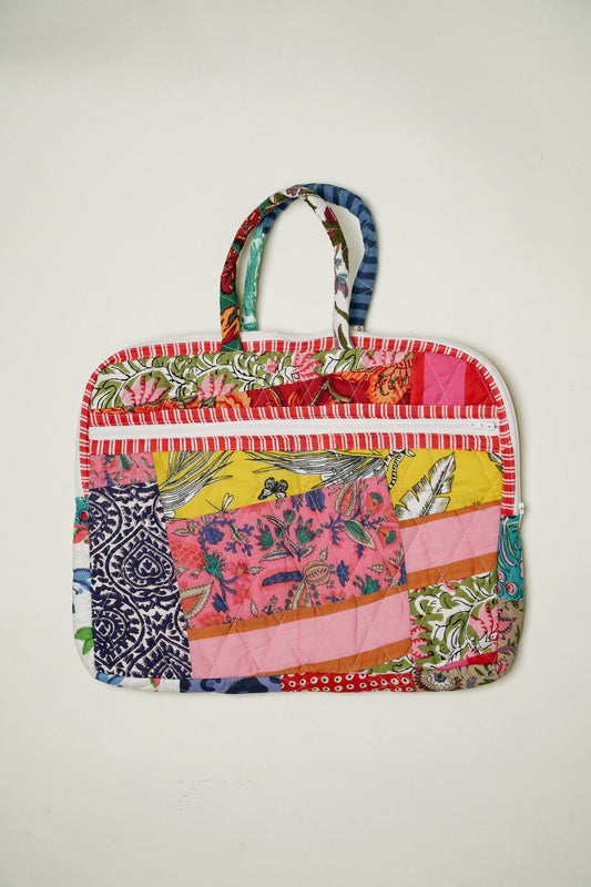 L'ÎLE BLEUE - Housse d'Ordinateur Patchwork