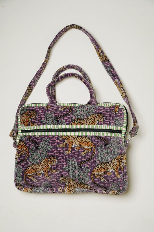 L'ÎLE BLEUE - Housse d'Ordinateur Velvet