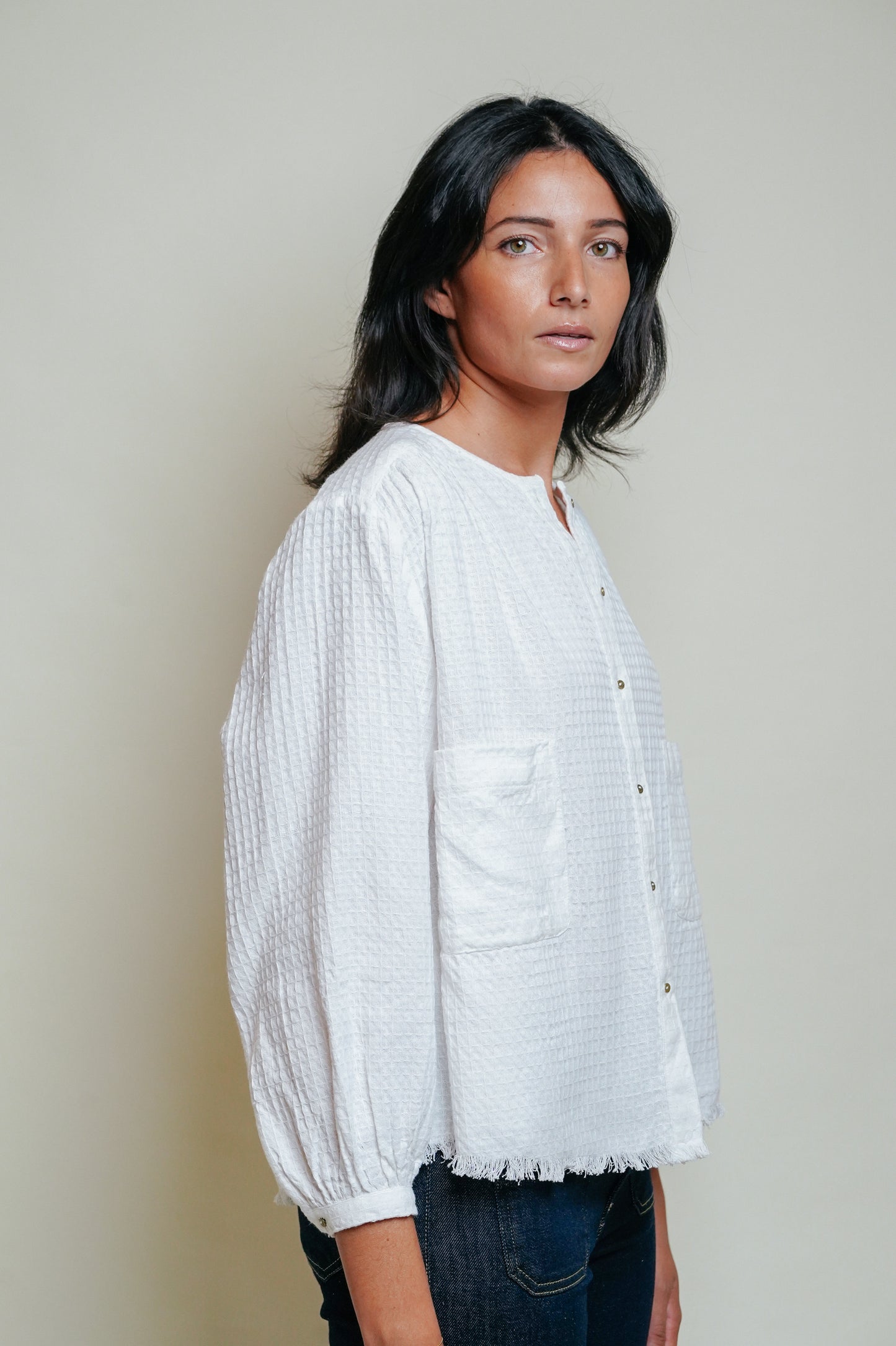 L'ÎLE BLEUE - Blouse Kamini