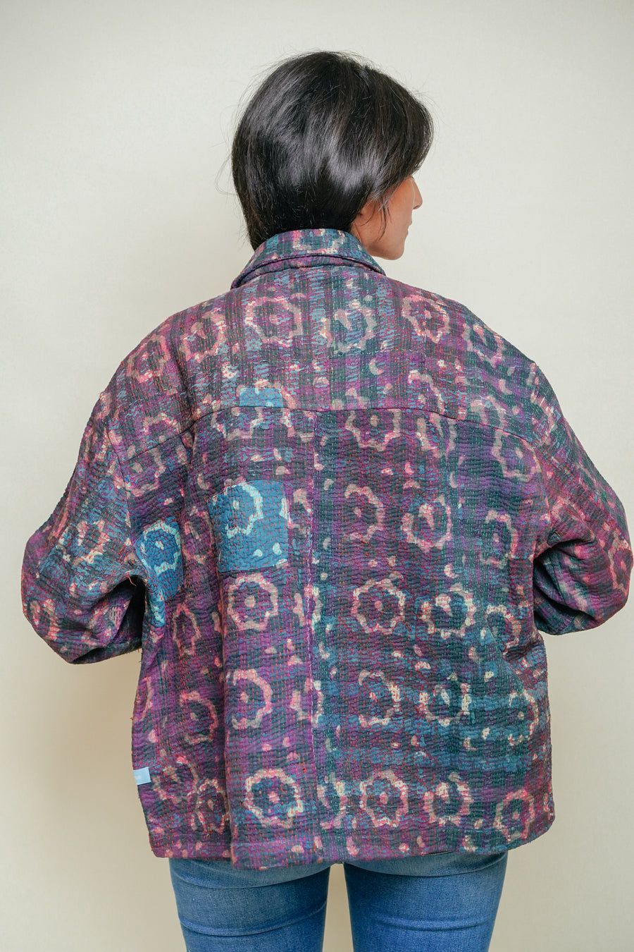THE BLUE ISLAND - Kantha Jacket