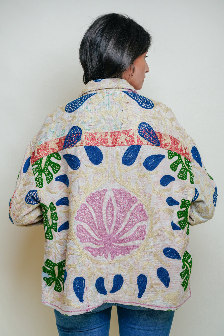 THE BLUE ISLAND - Suzani Jacket