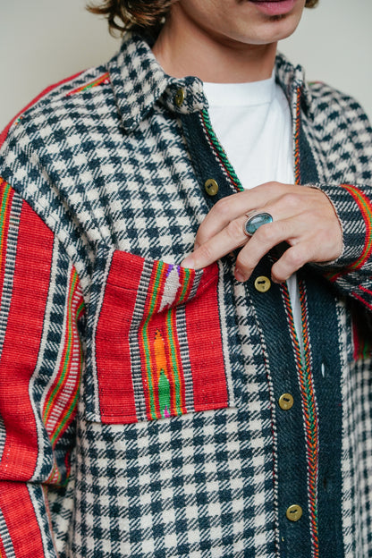 THE BLUE ISLAND - Paul Wool Overshirt 3