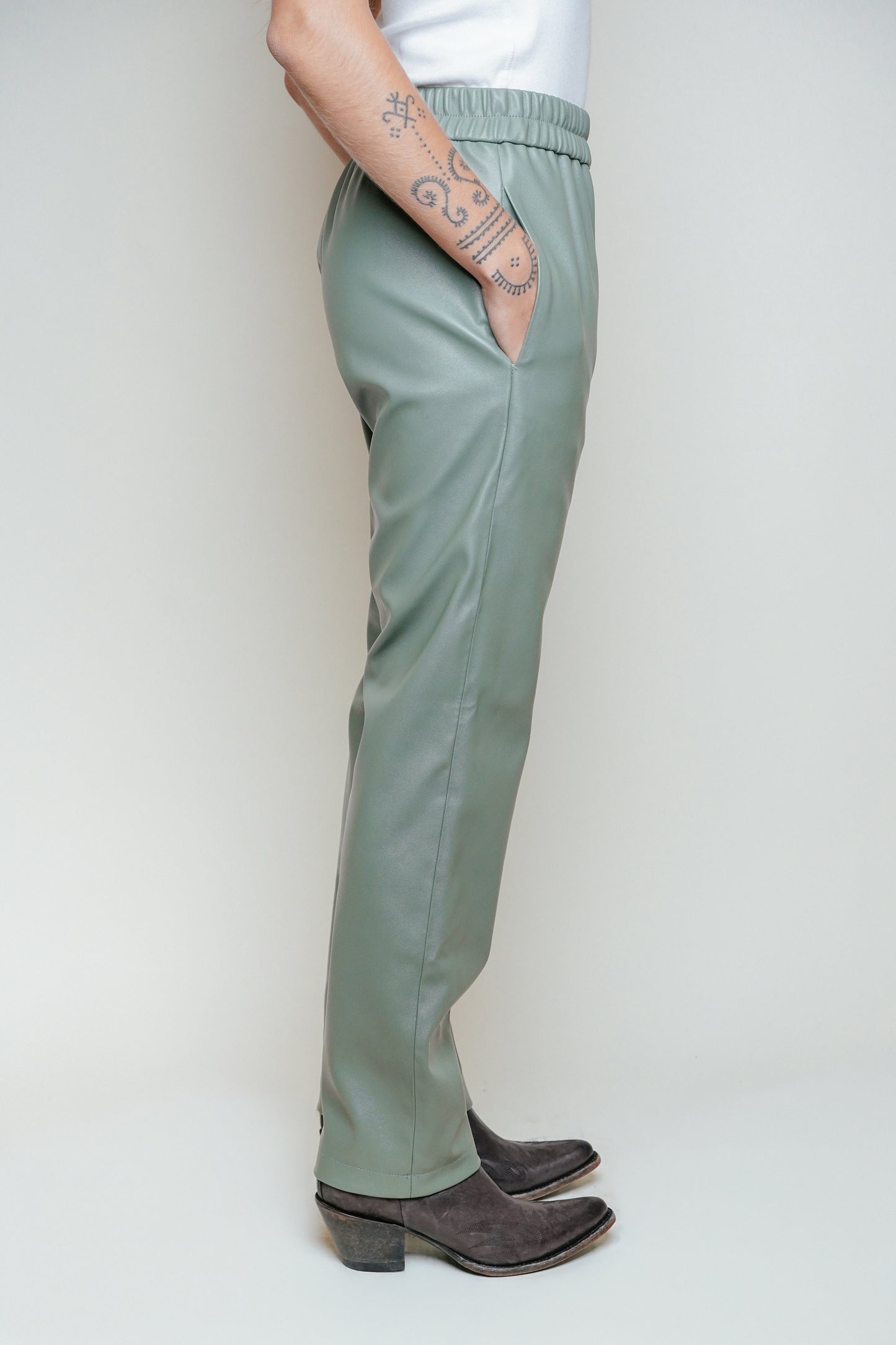 L'ÎLE BLEUE - Pantalon Rexin