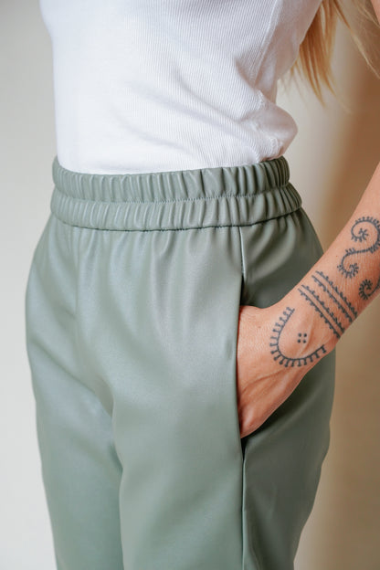 L'ÎLE BLEUE - Pantalon Rexin