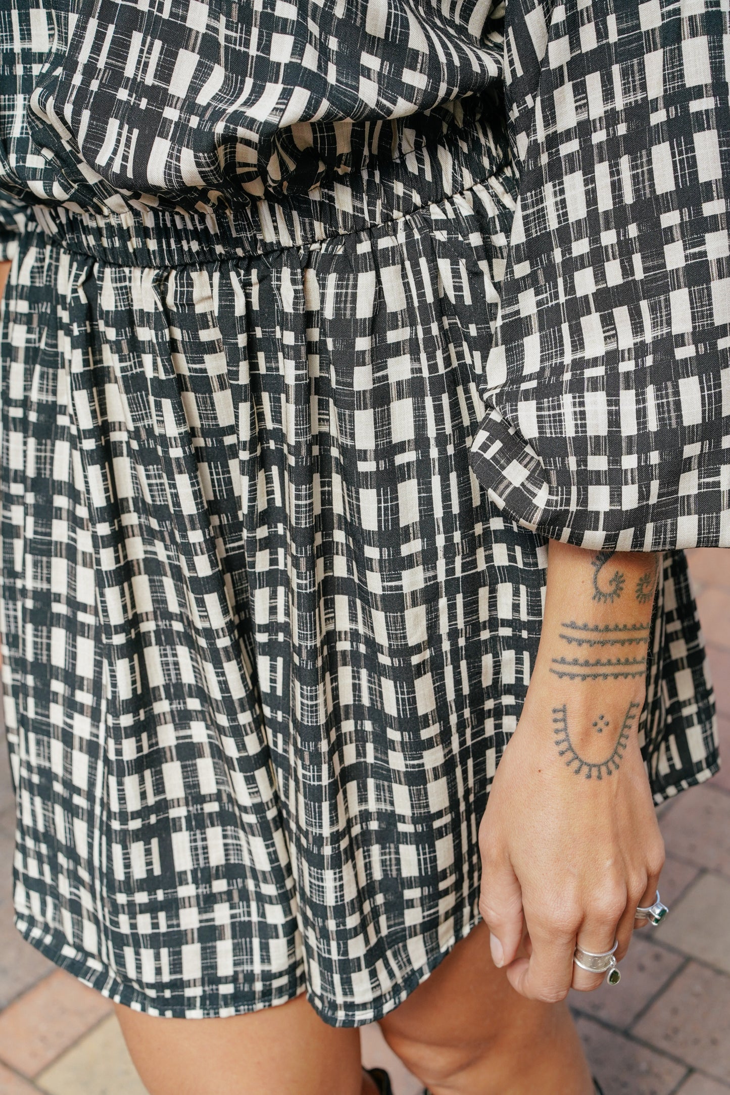 SISTERS DEPARTMENT - Robe Courte à Carreaux