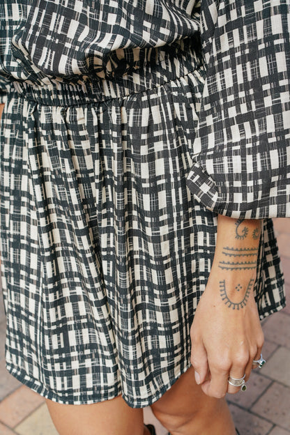 SISTERS DEPARTMENT - Robe Courte à Carreaux