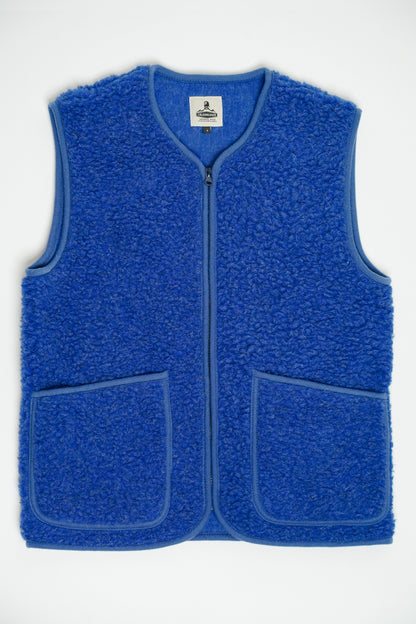 COLDBREAKER - Dark Blue Sleeveless Jacket