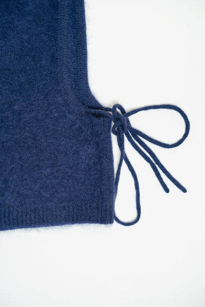 LES TRICOTS DE LÉA - Cagoule Bennya Marine