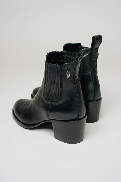 MEXICANA – Estudio Bis Schwarzes Rancheiro-Rindsleder