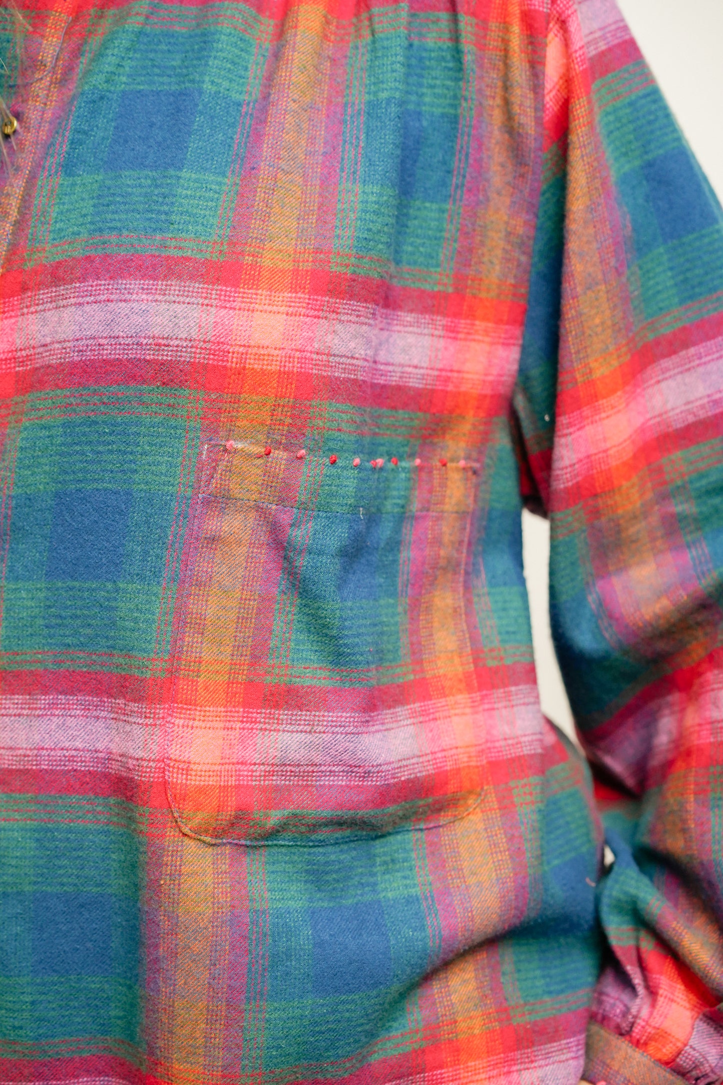 L'ÎLE BLEUE - Blouse Kamini Tartan