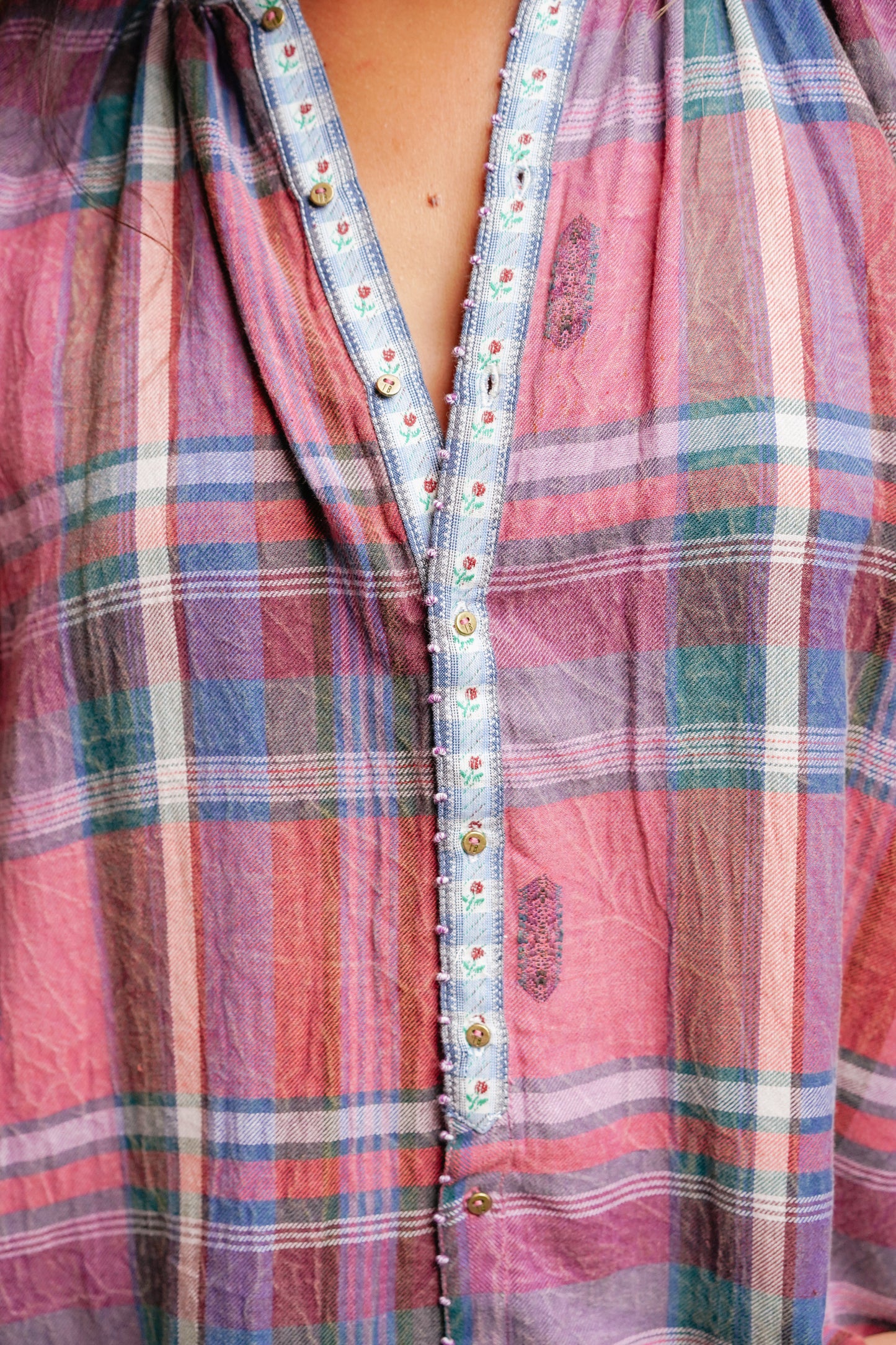 L'ÎLE BLEUE - Blouse Lily Purple