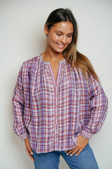 THE BLUE ISLAND - Lily Gaze Blouse