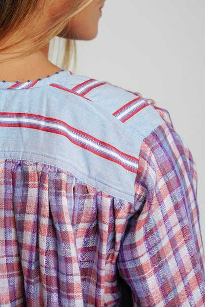 L'ÎLE BLEUE - Blouse Lily Gaze