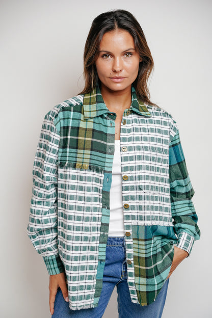 L'ÎLE BLEUE - Blouse Jade