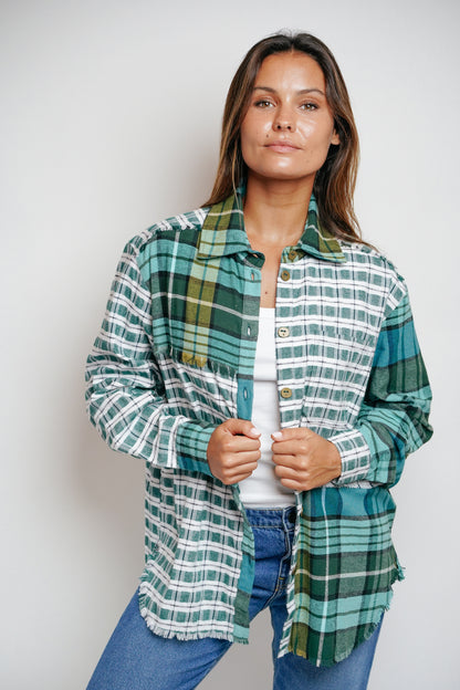 L'ÎLE BLEUE - Blouse Jade