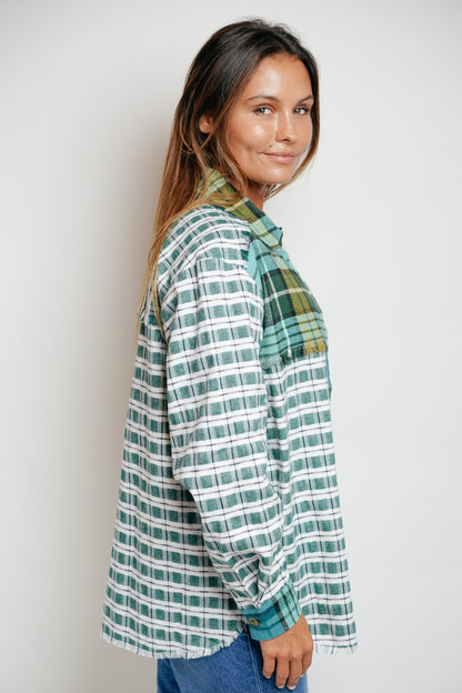 L'ÎLE BLEUE - Blouse Jade