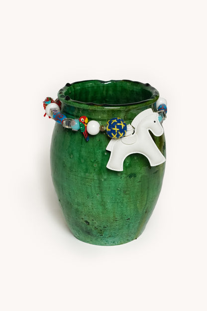 L'ÎLE BLEUE - VASE DROIT