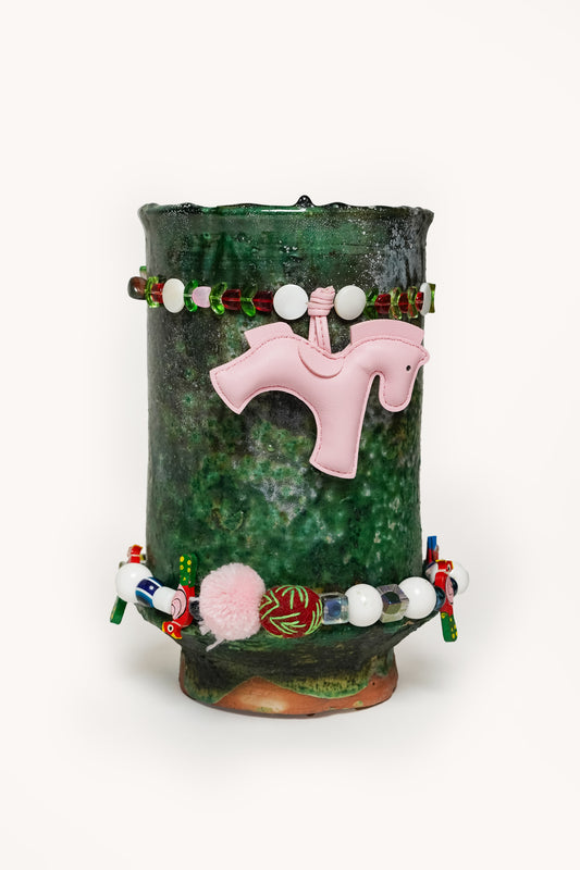 L'ÎLE BLEUE - VASE DROIT